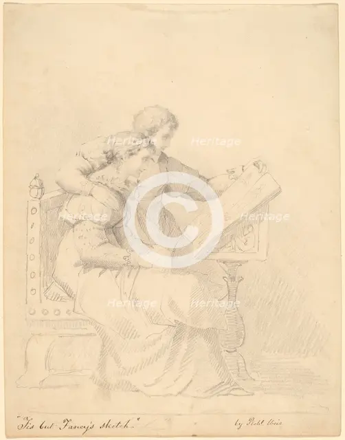 Tis but Fancy's Sketch, 1850s. Creator: Robert Walter Weir.