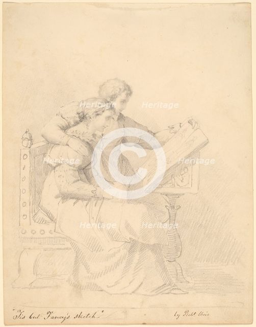 Tis but Fancy's Sketch, 1850s. Creator: Robert Walter Weir.