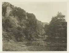 Tissington Spires, Dove Dale, 1880s. Creator: Peter Henry Emerson