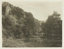 Tissington Spires, Dove Dale, 1880s. Creator: Peter Henry Emerson