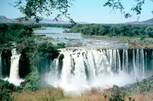 Tississat Falls, Blue Nile, Ethiopia. Creator: Vivienne Sharp