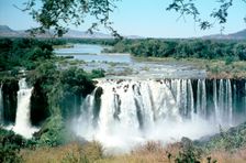 Tississat Falls, Blue Nile, Ethiopia. Creator: Vivienne Sharp