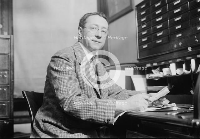 T.L. Masson, 1914. Creator: Bain News Service.