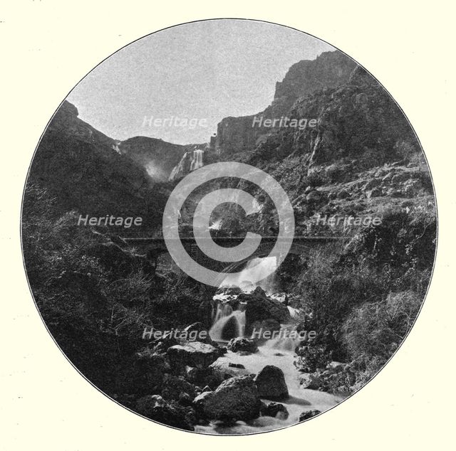 ''Tlemcen. Les cascades de l'Oued Mefrouch; Afrique du nord', 1914. Creator: Unknown.