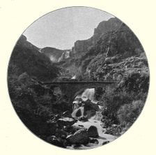 'Tlemcen. Les cascades de l'Oued Mefrouch; Afrique du nord 1914. Creator: Unknown
