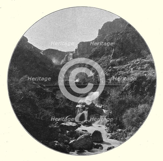 ''Tlemcen. Les cascades de l'Oued Mefrouch; Afrique du nord', 1914. Creator: Unknown.