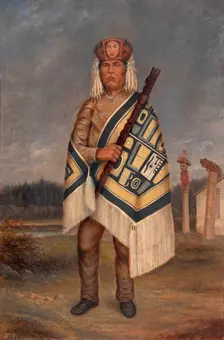 Tlinkit Indian, ca. 1893. Creator: Antonio Zeno Shindler