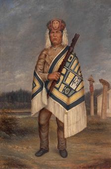 Tlinkit Indian, ca. 1893. Creator: Antonio Zeno Shindler