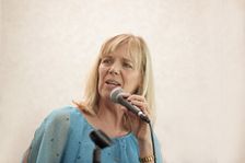 Trudy Kerr, Trudy and Ruby, Listening Room Jazz Hawth Crawley W. Sussex, 2022. Creator: Brian O'Connor