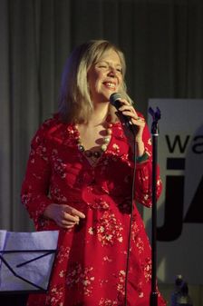Trudy Kerr, Watermill Jazz Club, Dorking, Surrey, March 21, 2017. Artist: Brian O'Connor