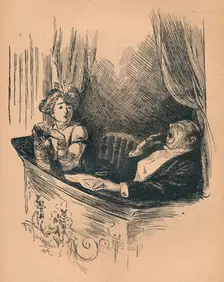 True Appreciation, overheard at the Theatre 1904. Artist: Frederick Henry Townsend