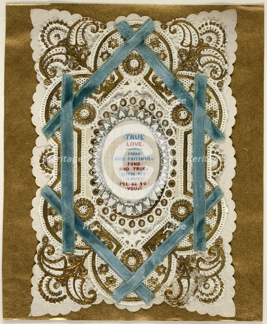 True Love (Valentine), c.1881. Creator: Unknown.