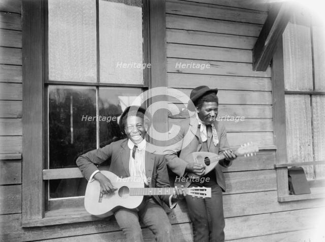 True lovers of the muse, c1902. Creator: William H. Jackson.