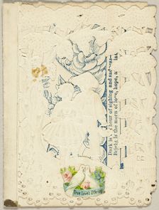 True Loves Offering (Valentine), 1850/59. Creator: Unknown