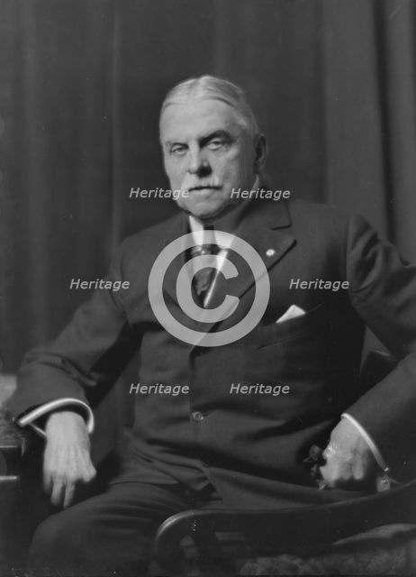 Truesdale, W.H., Mr., portrait photograph, 1915. Creator: Arnold Genthe.