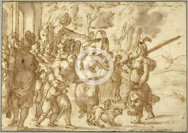 Truimph of David Over Goliath, n.d. Creator: Andrea Passanini.