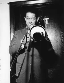 Trummy Young, Finsbury Park Astoria, 1962. Creator: Brian Foskett
