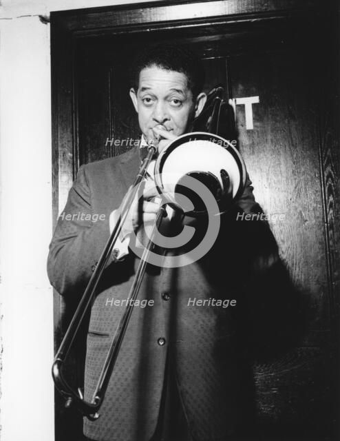 Trummy Young, Finsbury Park Astoria, 1962. Creator: Brian Foskett.