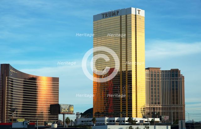 Trump Tower, Las Vegas, Nevada, USA, 2022. Creator: Ethel Davies.