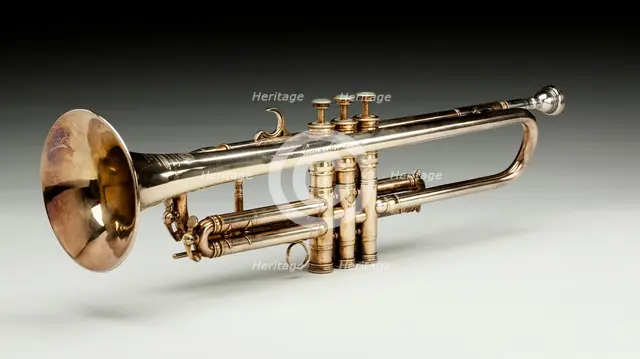 Trumpet owned by Louis Armstrong, 1946. Creators: Henri Selmer Paris, Vincent Bach Corporation.