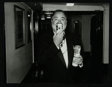 Trumpeter Buddy Childers at the Royal Albert Hall, London, 28 May 1992. Creator: Denis Williams