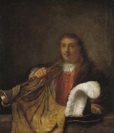 Trumpeter. Creator: Manner of Rembrandt (1606-1669)