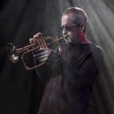 Trumpeter Walt Fowler, 2017. Artist: Alan John Ainsworth