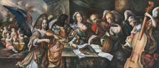 Trumpets, kettle-drum, violin, shawm, lute and viola da gamba 1948