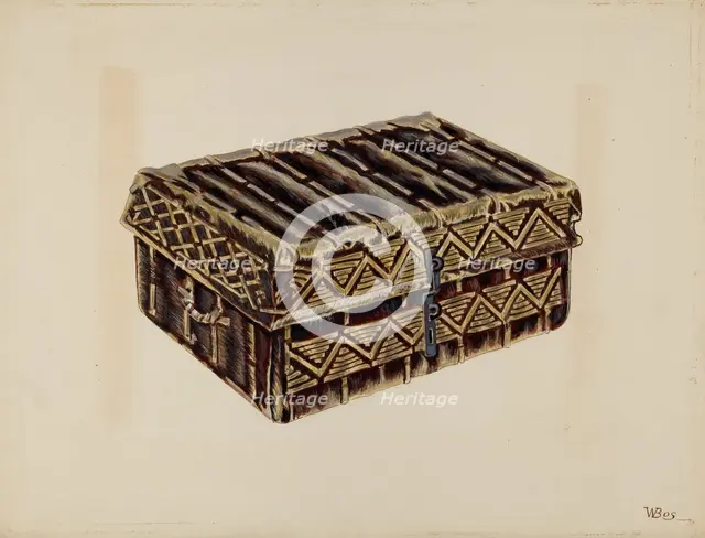 Trunk, c. 1937. Creator: William Bos.
