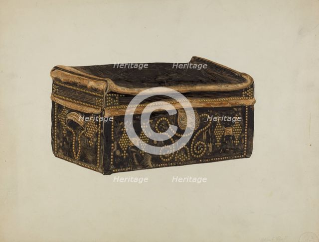 Trunk, c. 1939. Creator: Albert Pratt.