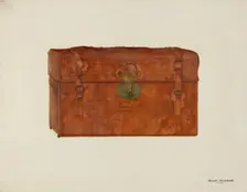 Trunk, c. 1940. Creator: Joseph Ficcadenti