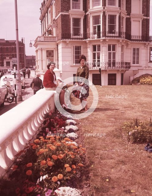 Trust House Hotel grounds, Margate, Kent, c1955.  Creator: Arthur Charles Kirby Ware.