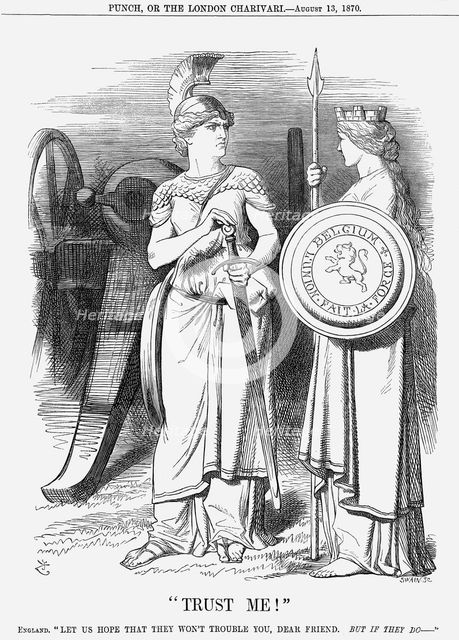 "Trust Me!", 1870. Creator: Joseph Swain.