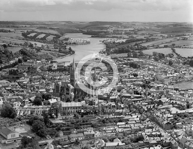 Truro, Cornwall, 1946. Artist: Aeropictorial Ltd.