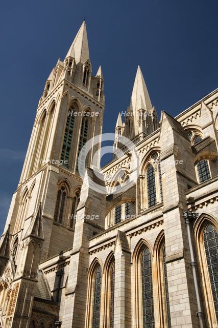 Truro Cathedral, Cornwall, 2009.  Creator: Peter Thompson.