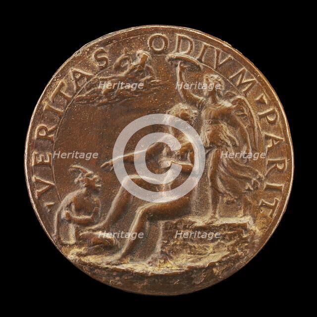 Truth Crowned by Victory [reverse]. Creator: Leone Leoni.