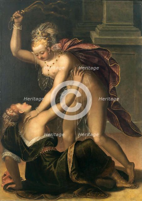 Truth punishing Falsehood. Creator: Ravesteyn, Dirck de Quade van (1565/70-1619).