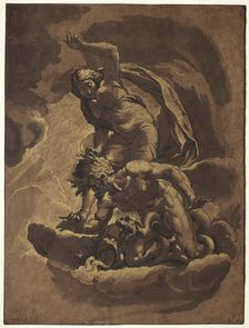 Truth Triumphing over Envy. Creator: Maria Catharina Prestel (German, 1747-1794)