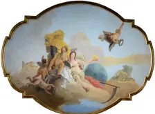 Truth Unveiled by Time, ca 1744
