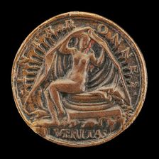 Truth Unveiling Herself [reverse], probably 1540/1554. Creator: Pastorino Pastorini