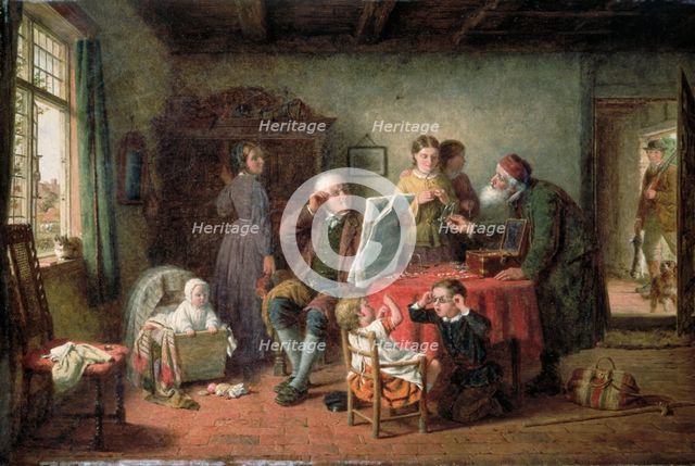 'Try this pair', 1864. Artist: Frederick Daniel Hardy