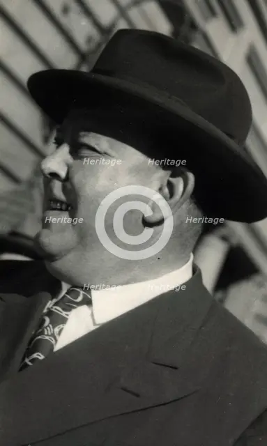 Trygve Lie, General Secretary of UN, Stockholm, Sweden, 10 August 1949. Creator: Unknown.