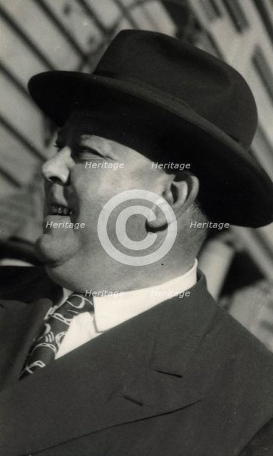 Trygve Lie, General Secretary of UN, Stockholm, Sweden, 10 August 1949. Creator: Unknown.