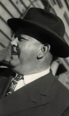 Trygve Lie, General Secretary of UN, Stockholm, Sweden, 10 August 1949. Creator: Unknown