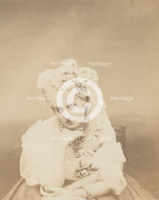 [Trying for Snapshots], 1861-67. Creator: Pierre-Louis Pierson.