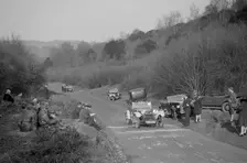 Tracta open 2-seater sports of LM Oliver at the JCC Half-Day Trial, 1930. Artist: Bill Brunell