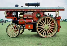 Traction engine, Appleford, Berkshire, 1965. Creator: Tony Evans