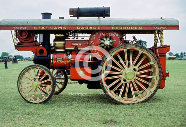 Traction engine, Appleford, Berkshire, 1965. Creator: Tony Evans.