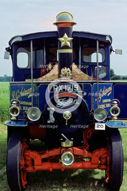 Traction engine, Appleford, Berkshire, 1965. Creator: Tony Evans.