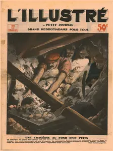Tragedy at the bottom of a well, 1932. Creator: Unknown